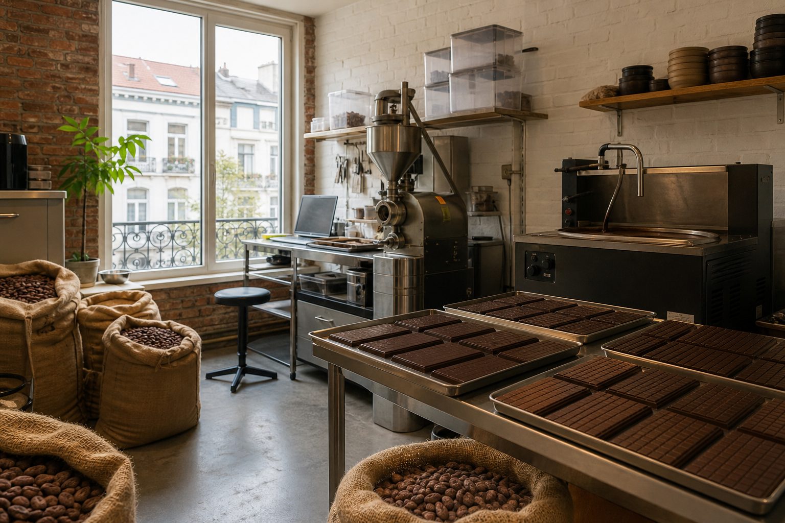 Inside Anderlecht Cacao Bench